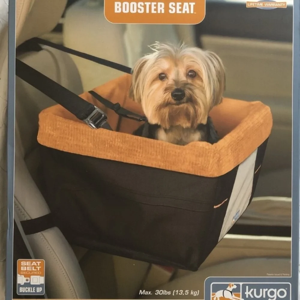 Kurgo Rear Car skybox Booster Seat for Dogs Or Cats